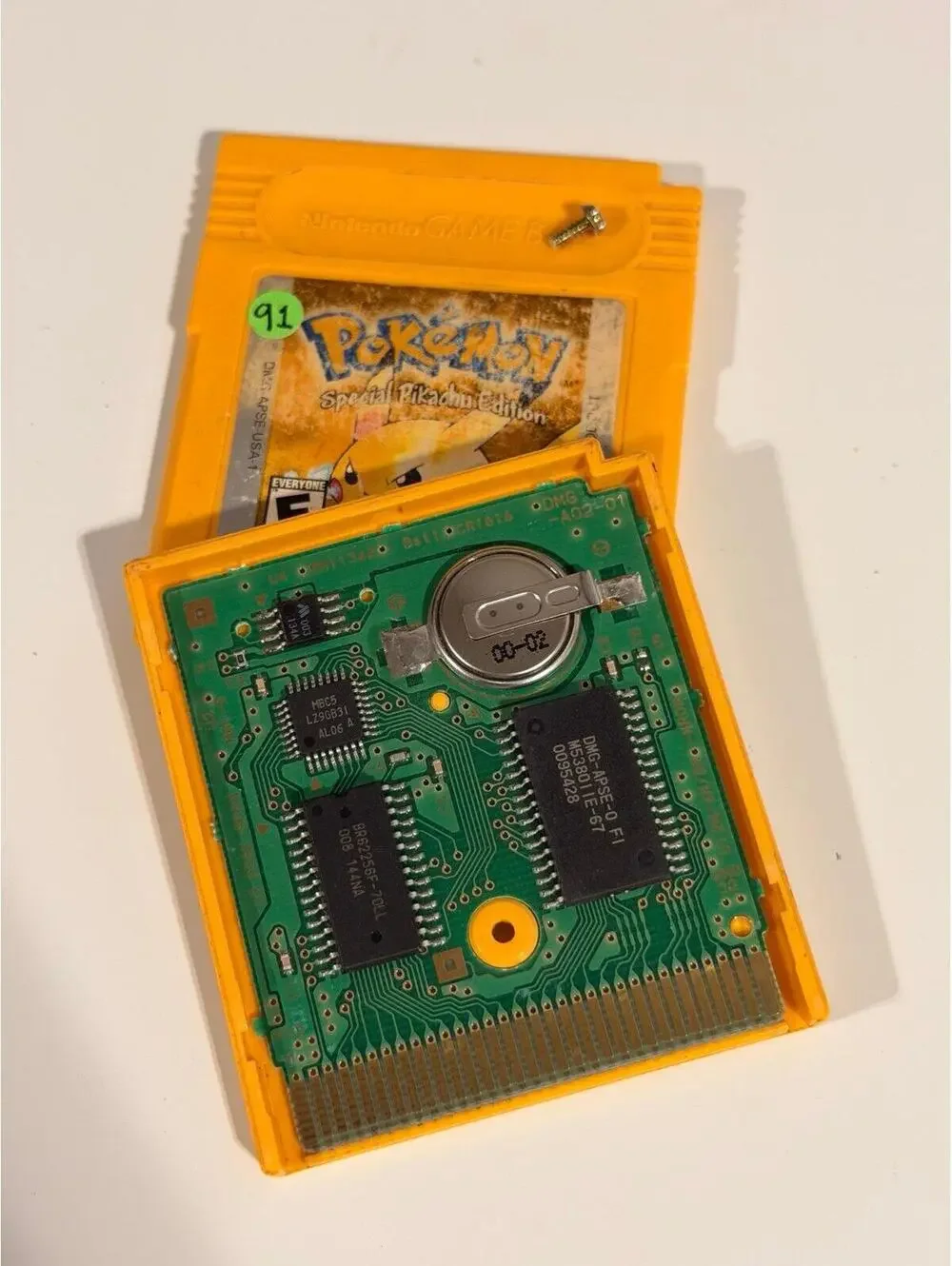 Pokémon Yellow for Nintendo Gameboy